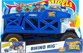 Amazon.com: Hot Wheels Monster Trucks Toy Hauler, Oversized